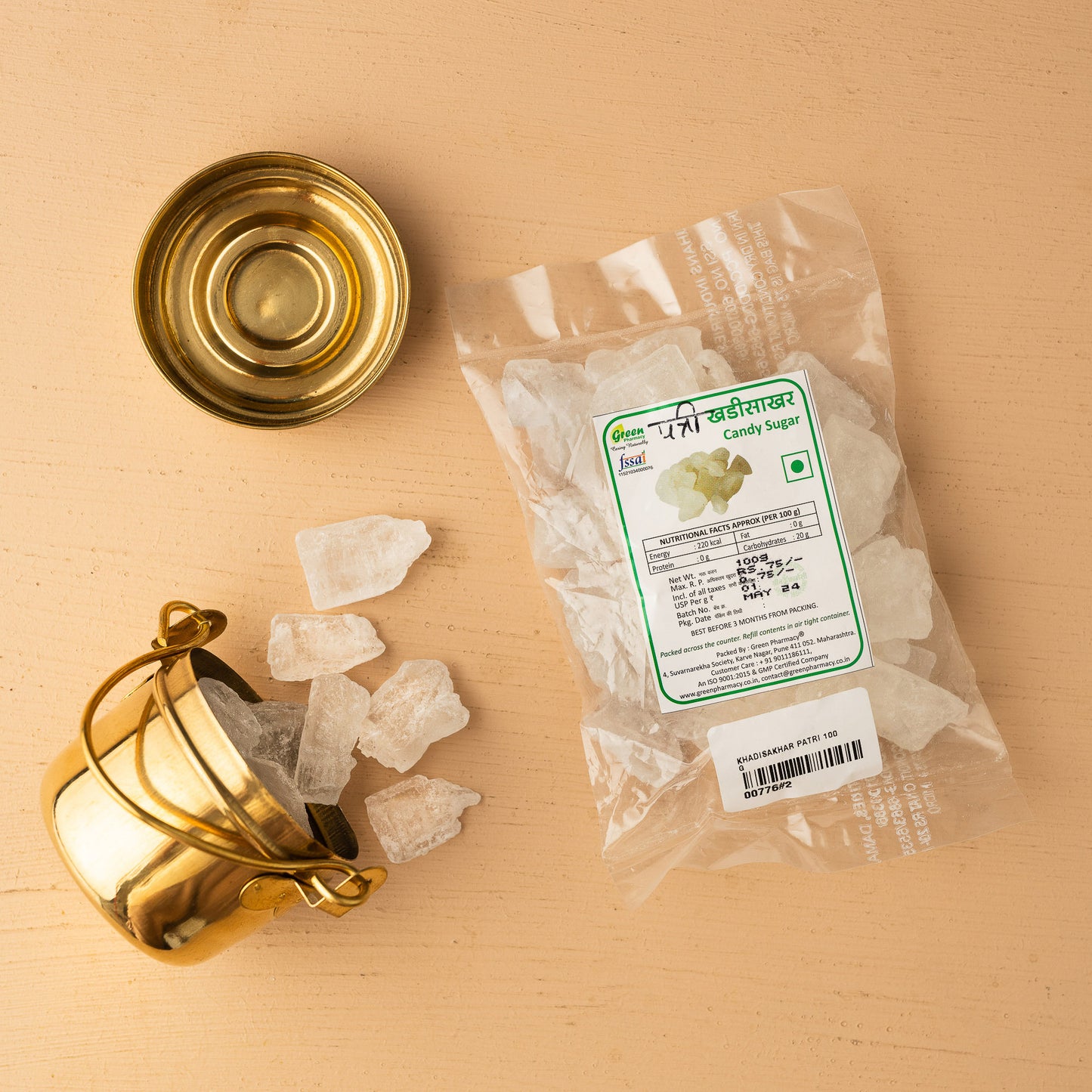 Khadisakhar (Candy Sugar) - Green Pharmacy Store