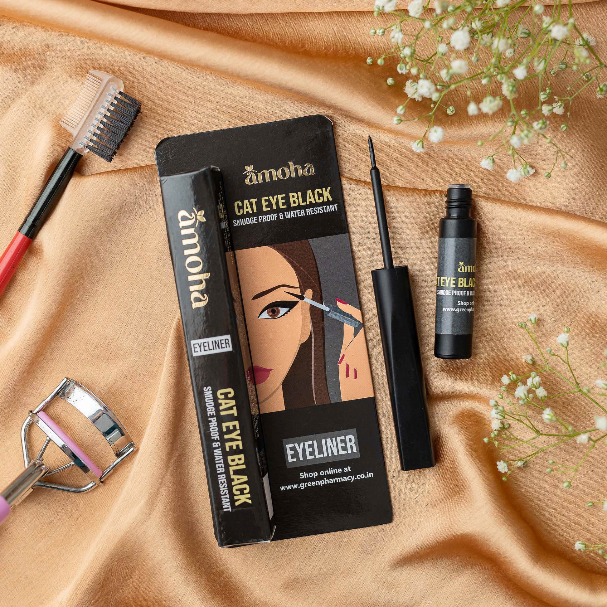 Amoha Eyeliner - Cat Eye Black - Green Pharmacy Store