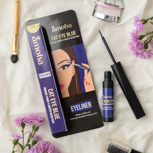 Amoha Eyeliner - Cat Eye Blue - Green Pharmacy Store