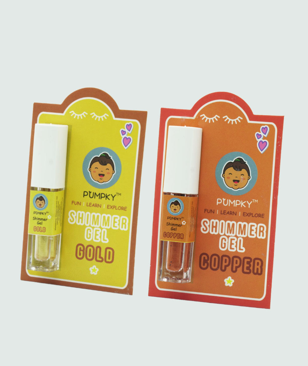 Pumpky Shimmer Gel Copper Gold (Combo) - Green Pharmacy Store