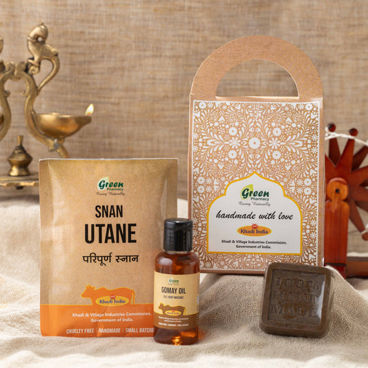 Khadi Diwali Gift Kit - Green Pharmacy Store