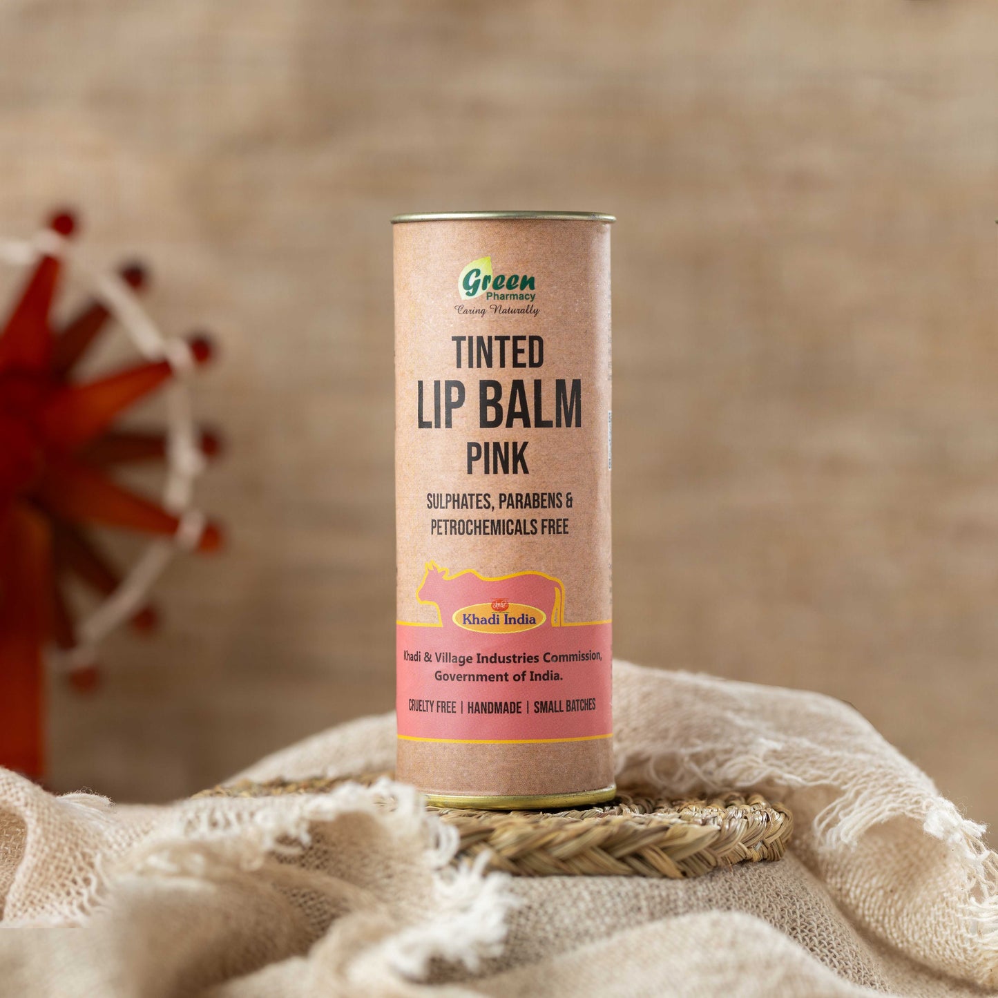 Tinted Lip Balm Pink - Green Pharmacy Store