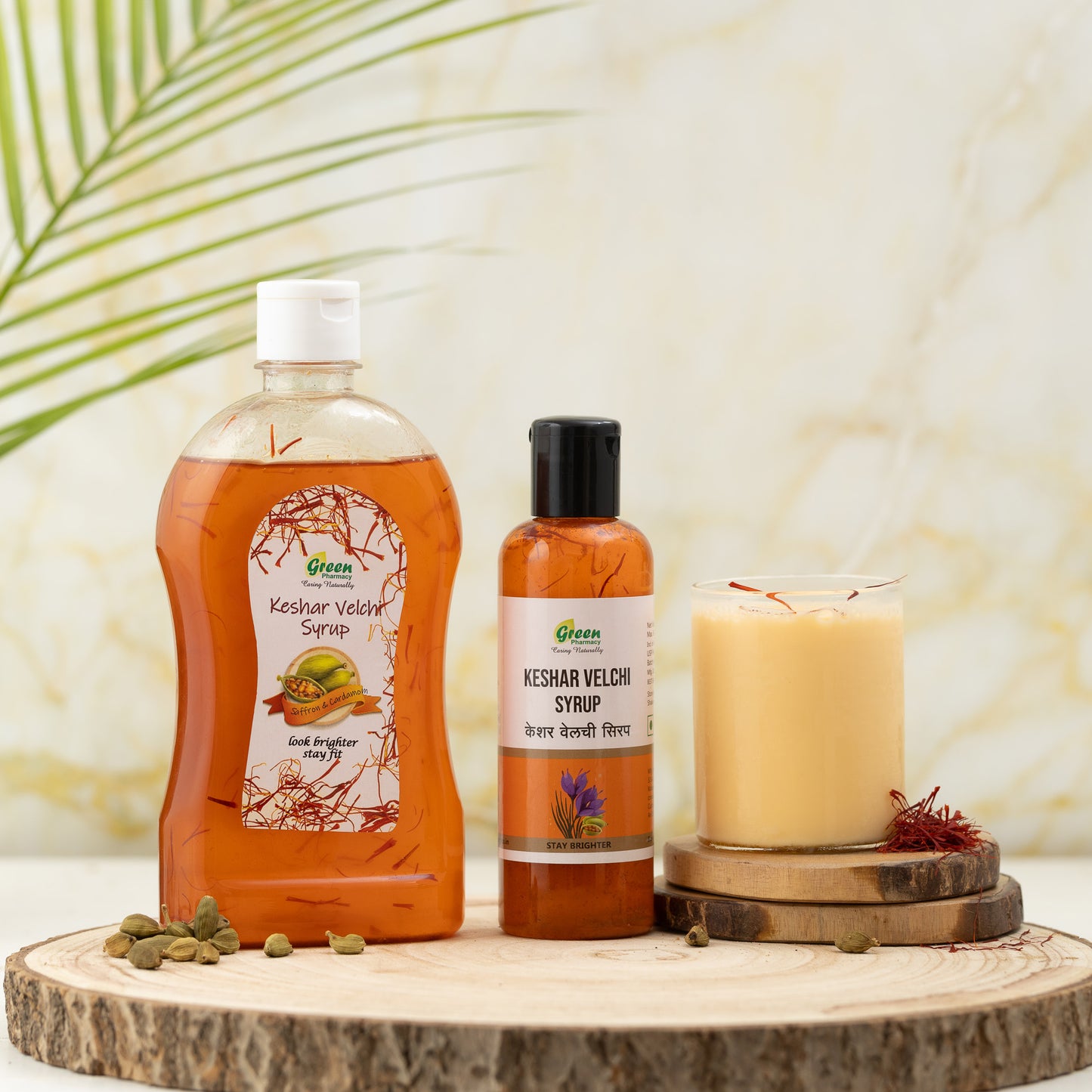 Keshar Velchi Syrup