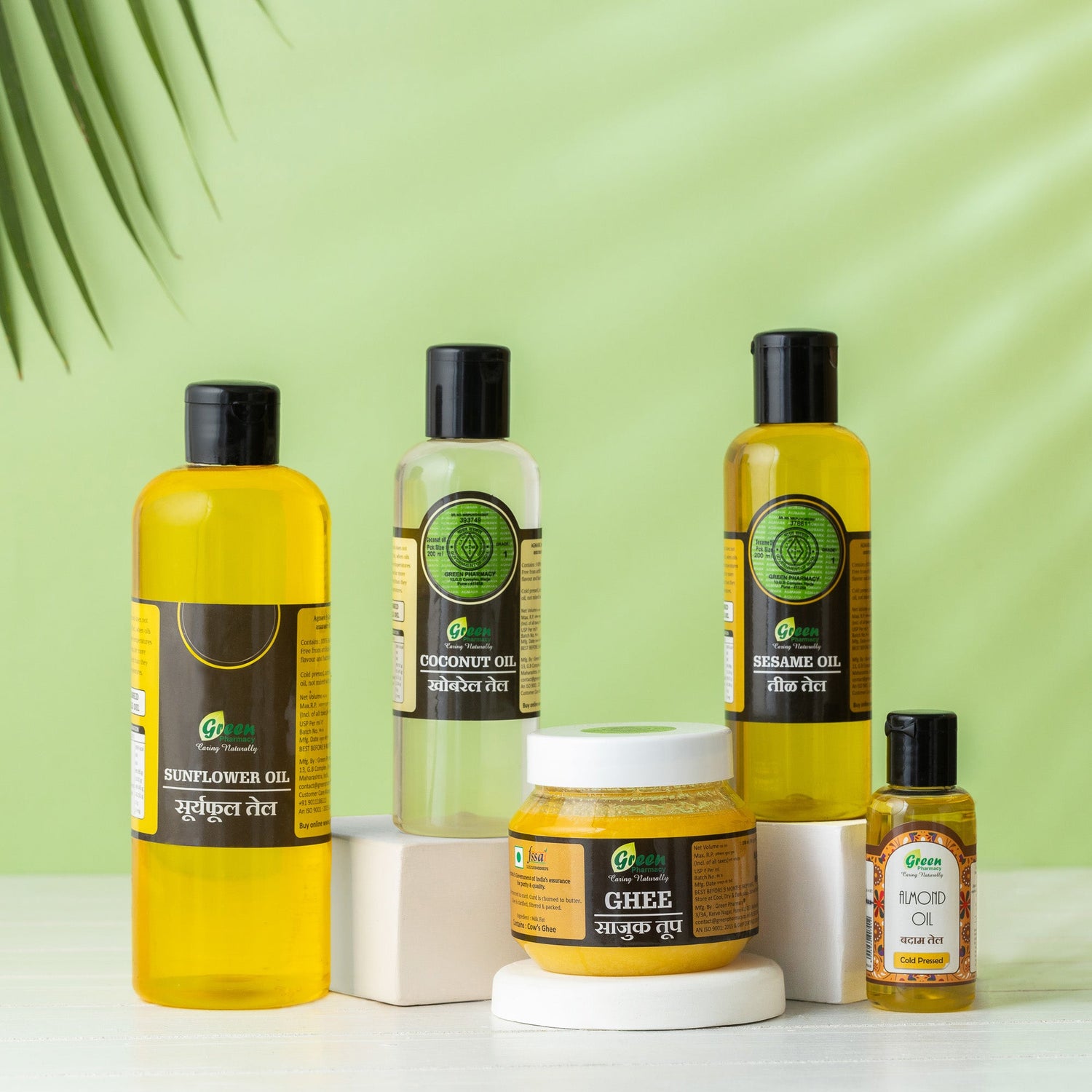 Cold Pressed Oils & Ghee