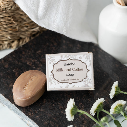 Amoha Mini Soap - Milk & Coffee