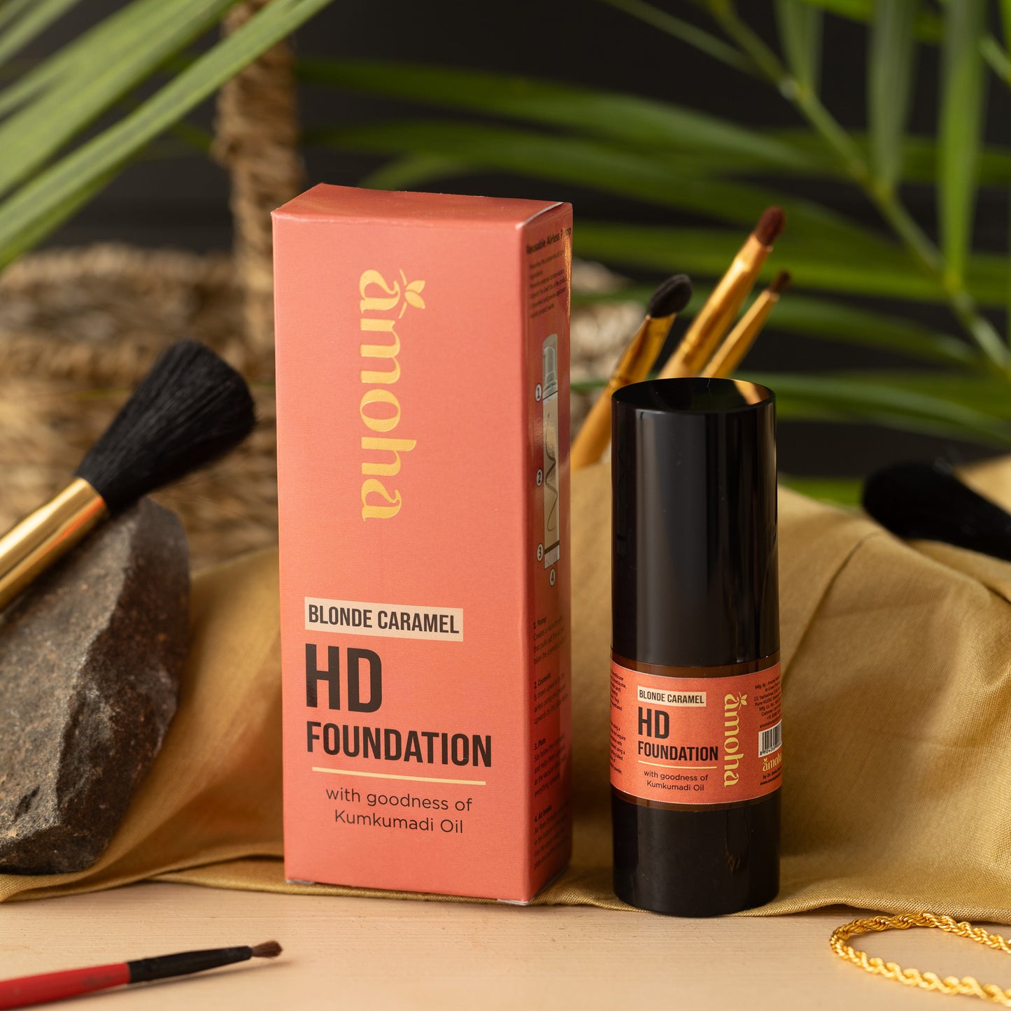 Amoha HD Foundation - Blond Caramel