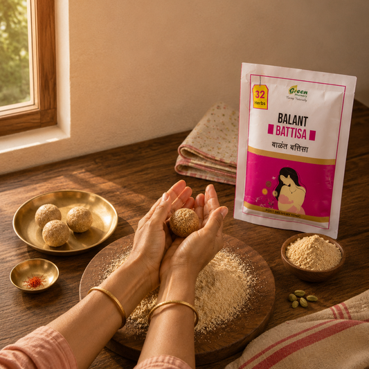 balant battisa laddo for new moms post partum