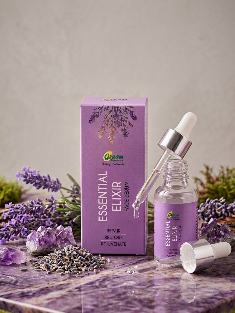 Essential Elixir Face Serum - Lavender