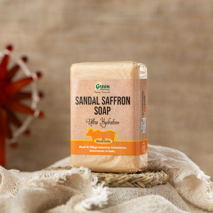 Sandal Saffron Soap - Green Pharmacy Store