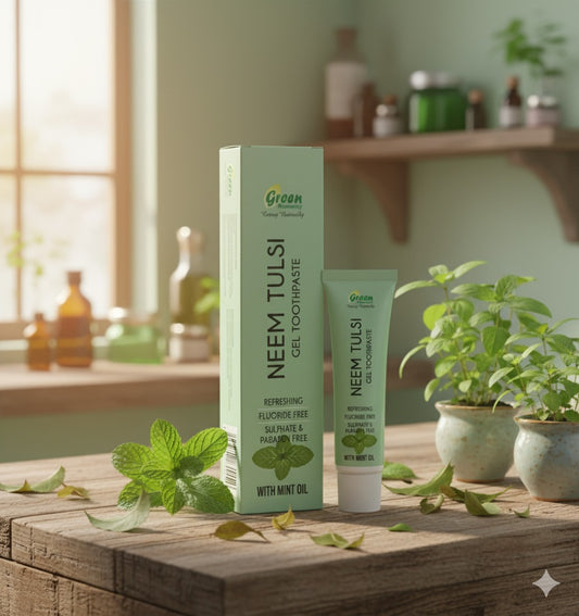 Neem Tulsi Gel Toothpaste