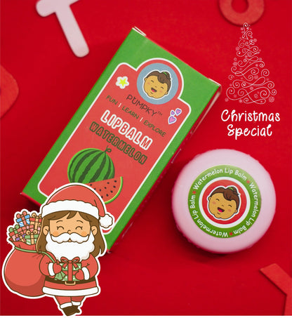 Kids-Friendly Pumpky Watermelon Lip Balm