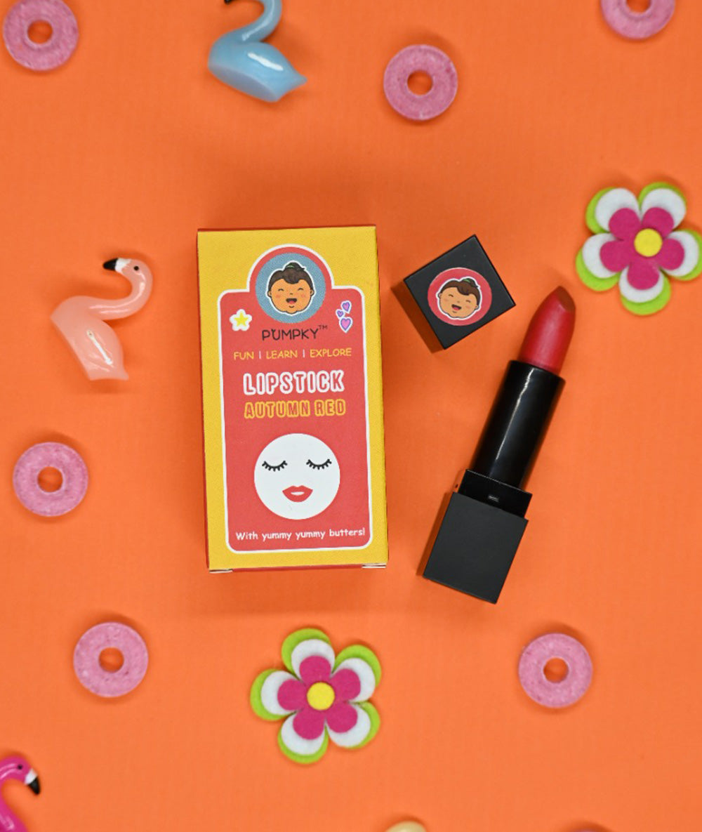 Pumpky Autumn Red Lipstick