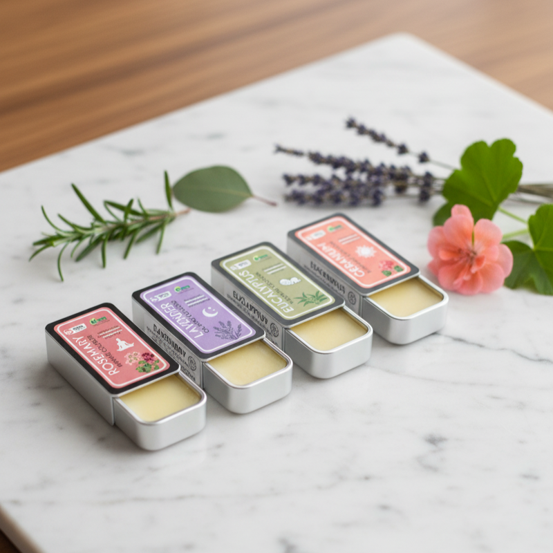 100% natural solid perfume from essential oils with mango butter base ...