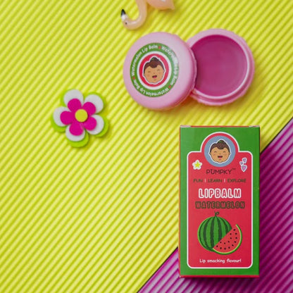 Kids-Friendly Pumpky Watermelon Lip Balm