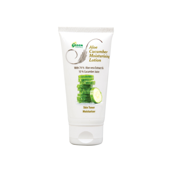 Pamper yourself and your skin with Green Pharmacy’s Aloe Cucumber Moisturising Lotion.