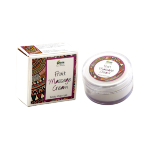 Fruit Massage Cream enriched with vitamins, which nourishes your skin